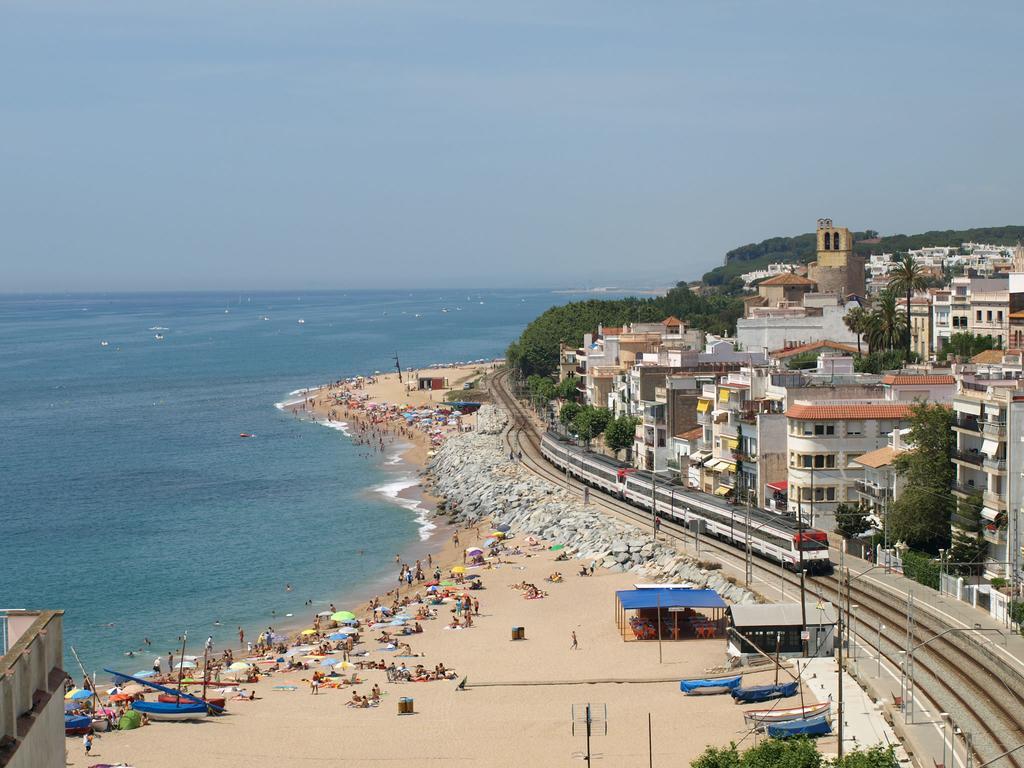 סן פול דה מר Apartment Beach Front Sant Pol מראה חיצוני תמונה
