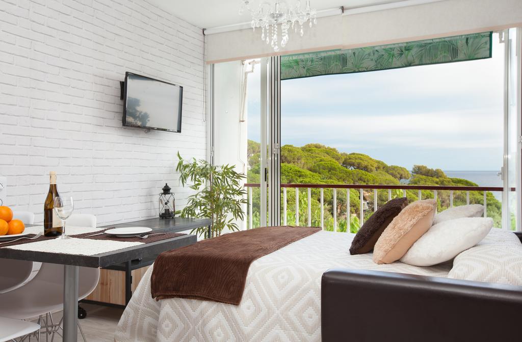 סן פול דה מר Apartment Beach Front Sant Pol מראה חיצוני תמונה
