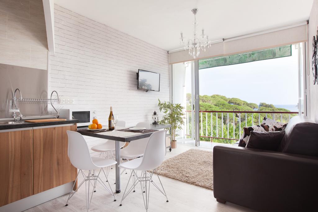 סן פול דה מר Apartment Beach Front Sant Pol מראה חיצוני תמונה